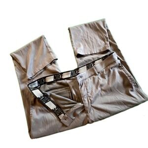 Nike Dri Fit Mens Golf Pants‎ Size 40x30 Gray Flat Front Performance Stretch